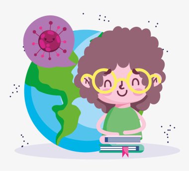 Çevrimiçi eğitim, öğrenci dünyası ve istiflenmiş kitaplar, koronavirüs salgını