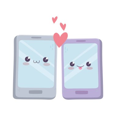 Şirin akıllı telefon cihazları Kawaii çizgi film karakterlerine bayılır.
