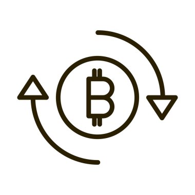 Bitcoin döviz borsası borsa biçimi simgesi