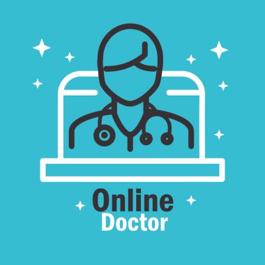 Online doktor konsültasyonu, covid 19, pandemik koronavirüs, salgın hastalığı solunum