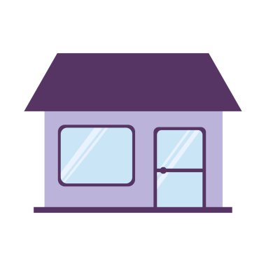 İzole pazar mağazası vektör tasarımı