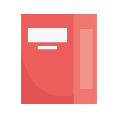 İzole eğitim kitabı vektör tasarımı