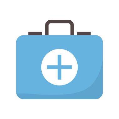 İzole tıbbi malzeme vektör tasarımı