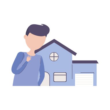 Covid 19 karantina, erkek evi solunum hastalığı Coronavirüs