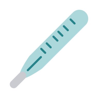 Termometre denetim Sıcaklık Ekipmanı Tıbbi düz biçim simgesi