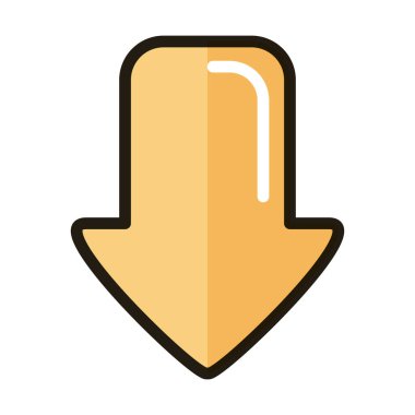 downolad data internet teknolojisi arayüz satırı ve biçim simgesini doldur