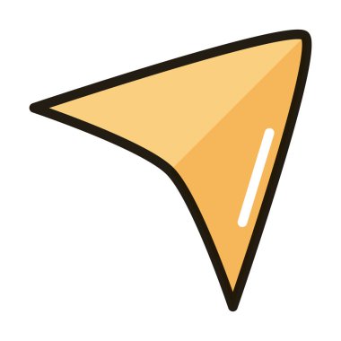 imleç internet teknolojisi arayüz satırı ve biçim simgesini doldur