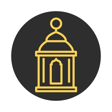 fener süsü bayram bayramı dini kutlama bloğu ve çizgi simgesi