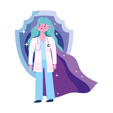 Teşekkürler doktorlar, kahraman karakterli kadın doktor.