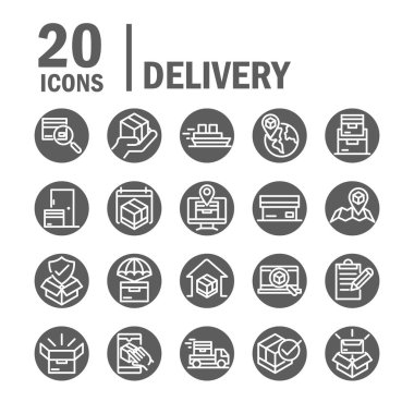 kargo hizmeti lojistik nakliye ticari simgeleri blok biçimi belirlendi