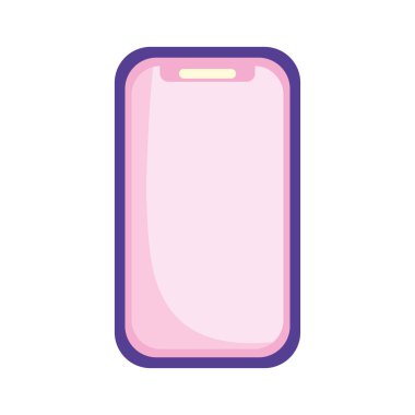 akıllı telefon aygıtı dijital izole simge tasarımı