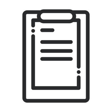 Pano tıbbi rapor laboratuvar bilimi ve araştırma çizgisi biçimi simgesi