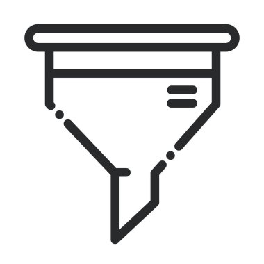 huni laboratuvar bilimi ve araştırma çizgisi biçimi simgesi