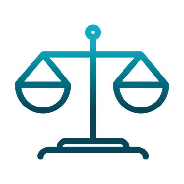 denge ölçekli laboratuvar bilimi ve araştırma gradyan biçimi simgesi