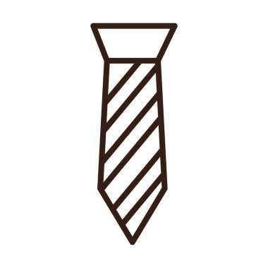 kravat aksesuarı dekorasyon kutlama çizgisi simgesi