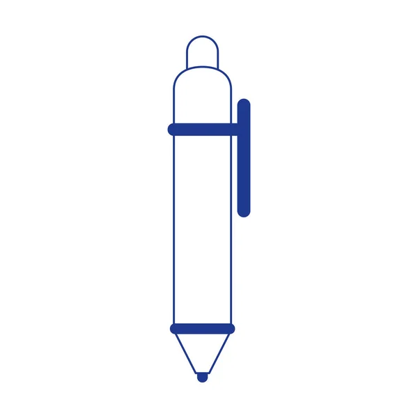 School of kantoor pen levering geïsoleerd pictogram ontwerp geïsoleerd pictogram ontwerp — Stockvector