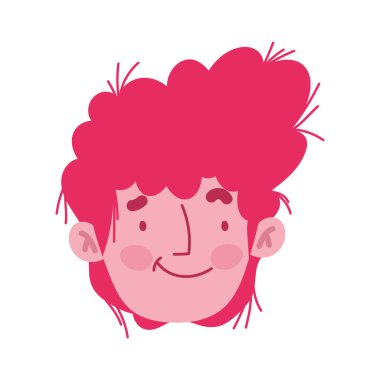 Genç adam erkek karakteri ile yüzleşiyor.