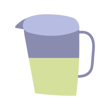 yemek suyu sürahisi içeceği izole ikon tasarımı