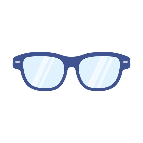 İzole edilmiş gözlük simgesi vektör tasarımı — Stok Vektör