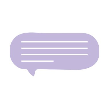 İletişim kabarcığı vektör tasarımı