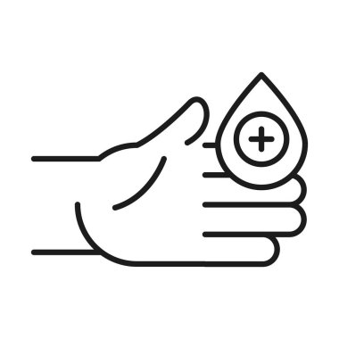 Çapraz çizgi biçim vektör tasarımı ile el ve bırak