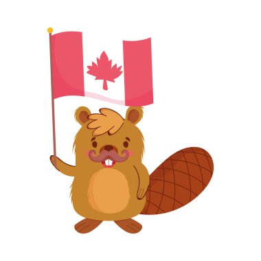 Kanada bayrak tasarımı olan kunduz
