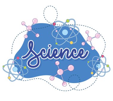 Bilim atomu molekülü yapı araştırma laboratuvarı