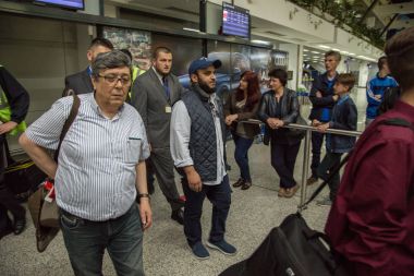 Sarajevo, Bosna Hersek - 13 Mayıs 2017: Şeyh Mishary 