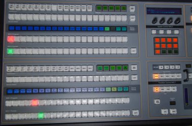 Video ve ses kontrol Danışma, karıştırma televizyon yayıncılığı