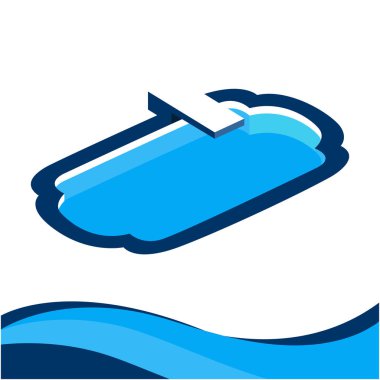 Düz renk simgesinde Yüzme Havuzu