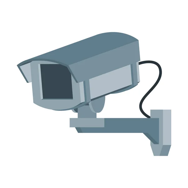 Cctv camera front view — Stock Vector