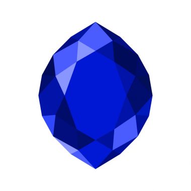 Marquise gemstone şeklinde