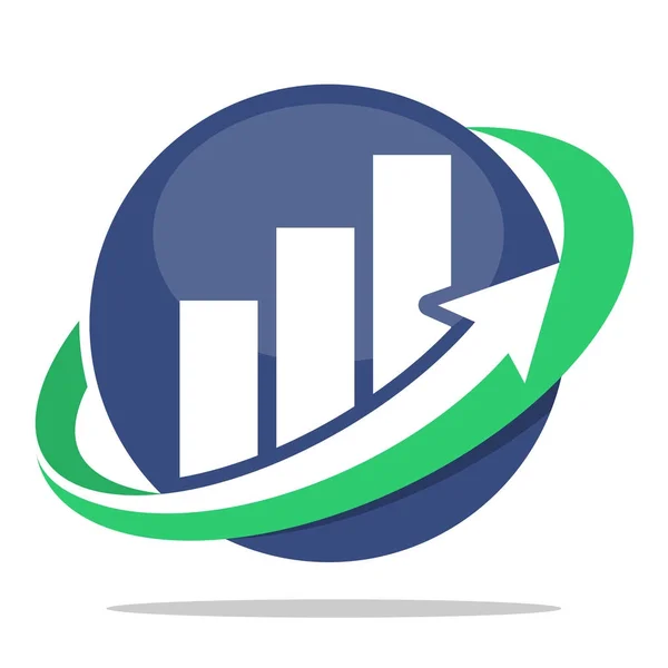 Iconos de logotipo para marketing y ventas comerciales, servicios de consultoría empresarial — Archivo Imágenes Vectoriales