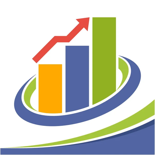 Iş pazarlama ve satış, danışmanlık hizmetleri iş için logo simgeler — Stok Vektör