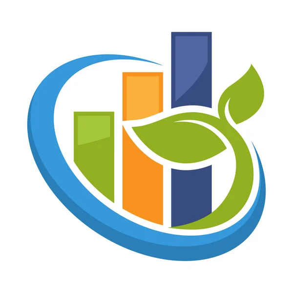 Ícone Logotipo Para Investimento Finanças Empresariais —  Vetores de Stock