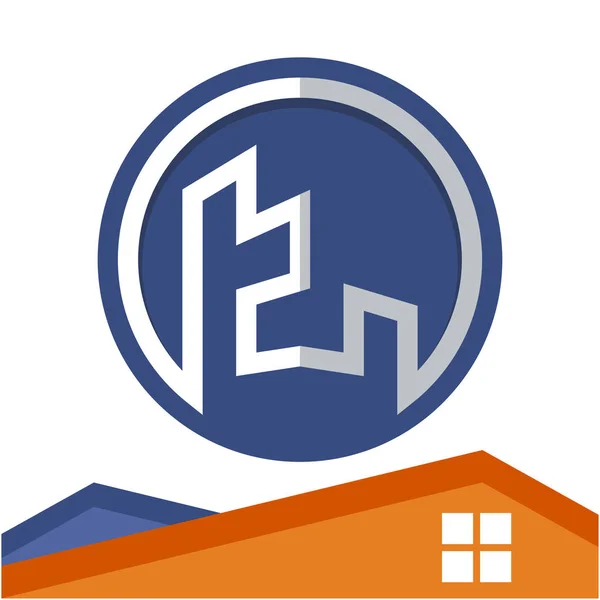 Icono Del Logotipo Del Círculo Para Desarrollo Empresarial Los Servicios — Vector de stock