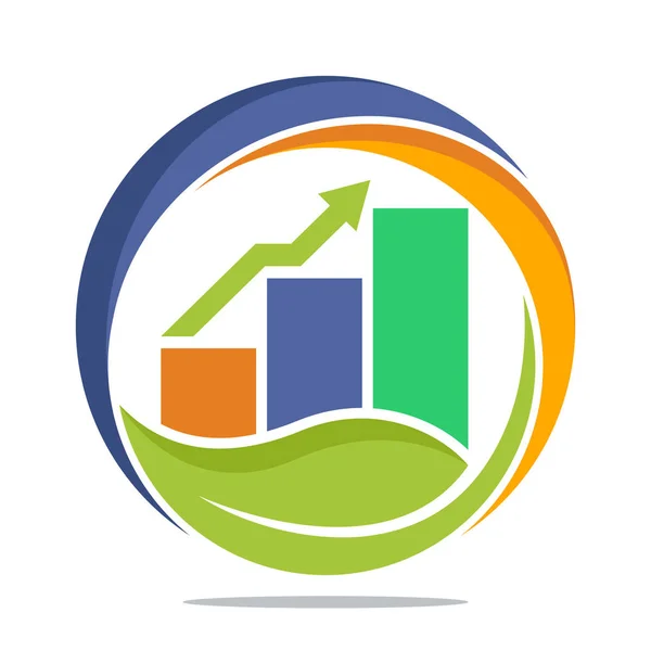Logo Ikon För Business Finansiera Investeringar — Stock vektor