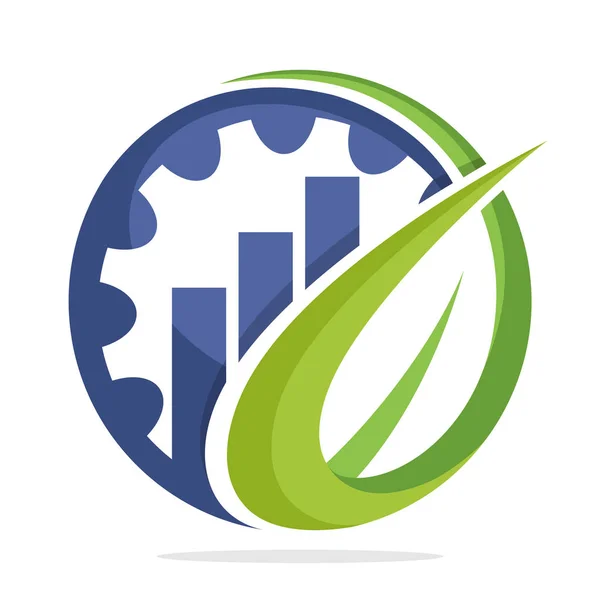 Ícones Logotipo Forma Hexágono Com Conceito Indústria Desenvolvimento Negócios Ambientalmente —  Vetores de Stock
