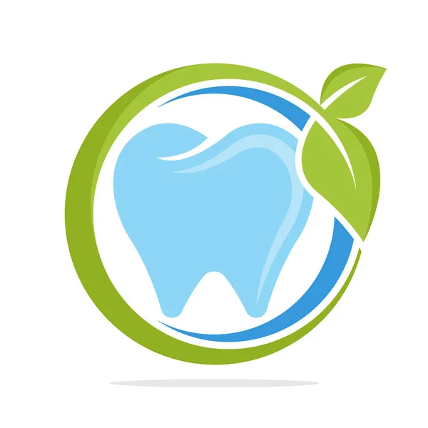 Logo Icon Healthy Dental Care Concept — Stock Vector