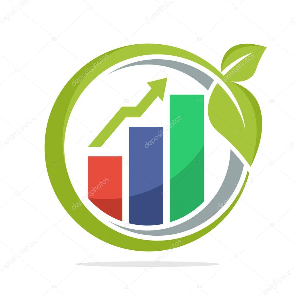 logo icon for business finance investment