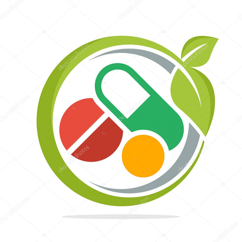 Logo icon for herbal medicine business