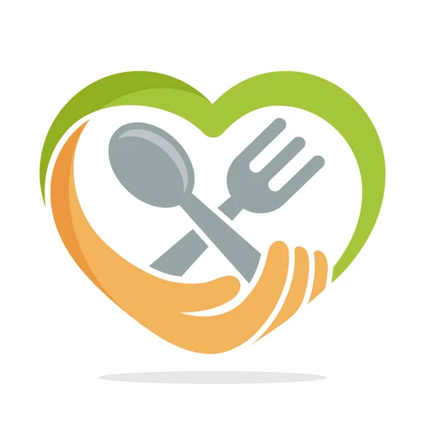 Icono Ilustración Con Concepto Donación Alimentos — Vector de stock