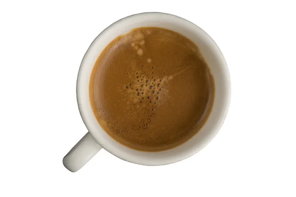 Caffè su sfondo isolato Foto Stock