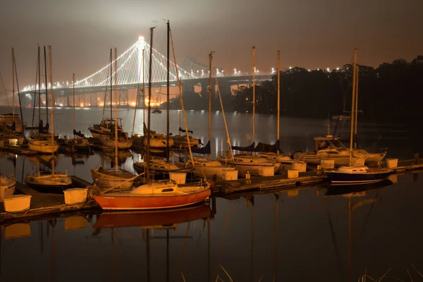 Bay Bridge w San Francisco — Zdjęcie stockowe