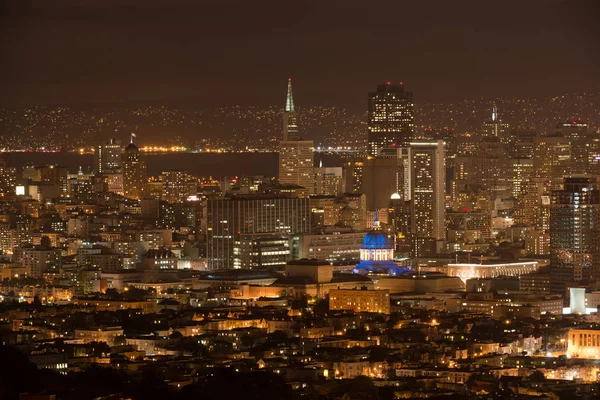 San Francisco dalle Torri Gemelle — Foto Stock