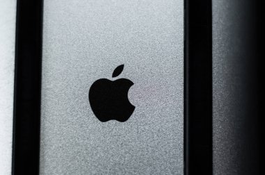 Kiev, Ukraine - January 24, 2020: The apple company logo is depi