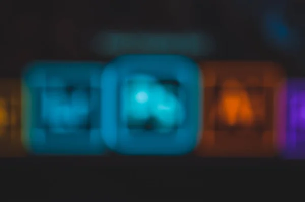 Kiev, Ukrayna - 24 Ocak 2020: Adobe Illustrator, photoshop, lightroom, bridge 'in kısayolu, MacBook Pro Screo' daki prömiyer Pro 2020 uygulaması.