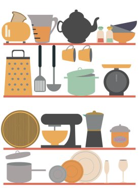 Ilove yemek kartı. Sofra ile mutfak rafları