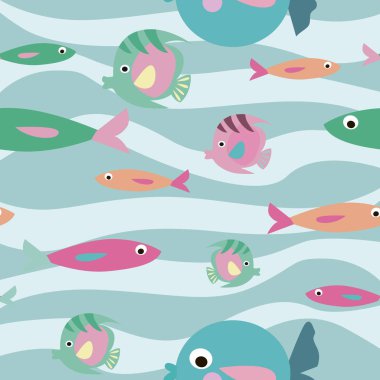 Deniz hayvanlarında kusursuz desen