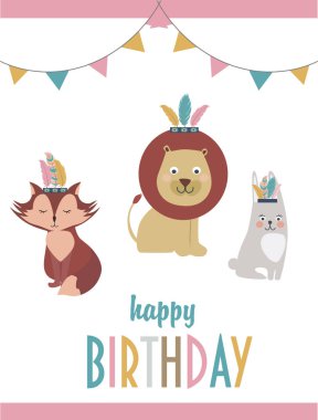 Mutlu yıllar parti davetiyesi